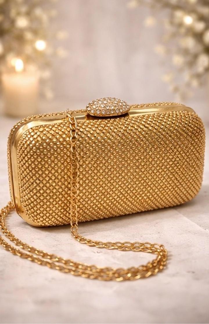 Новый вечерний клатч премиум-класса (gold luxury)