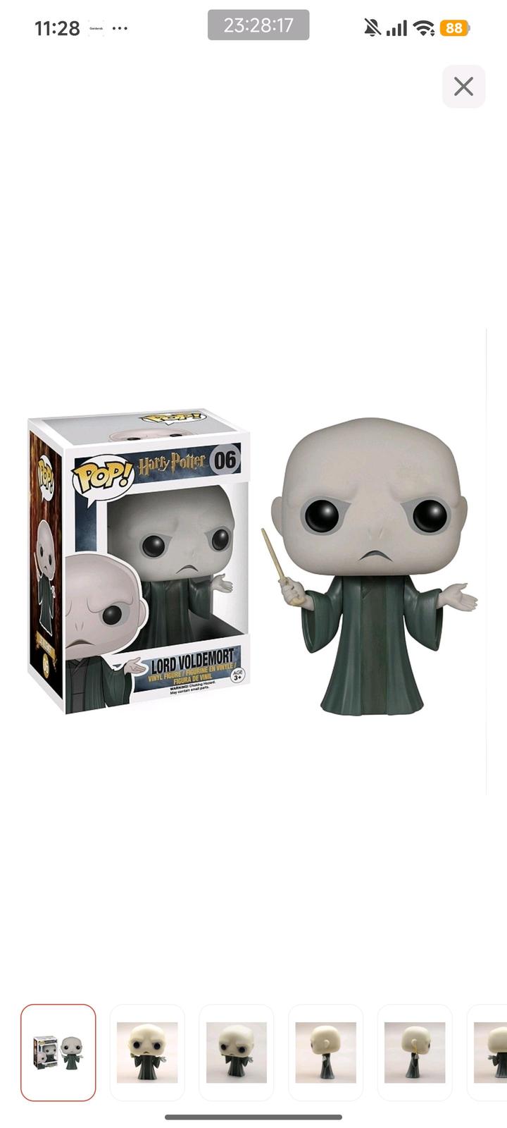 Это коллекционная виниловая фигурка Funko POP! персонажа Волан-де-Морт