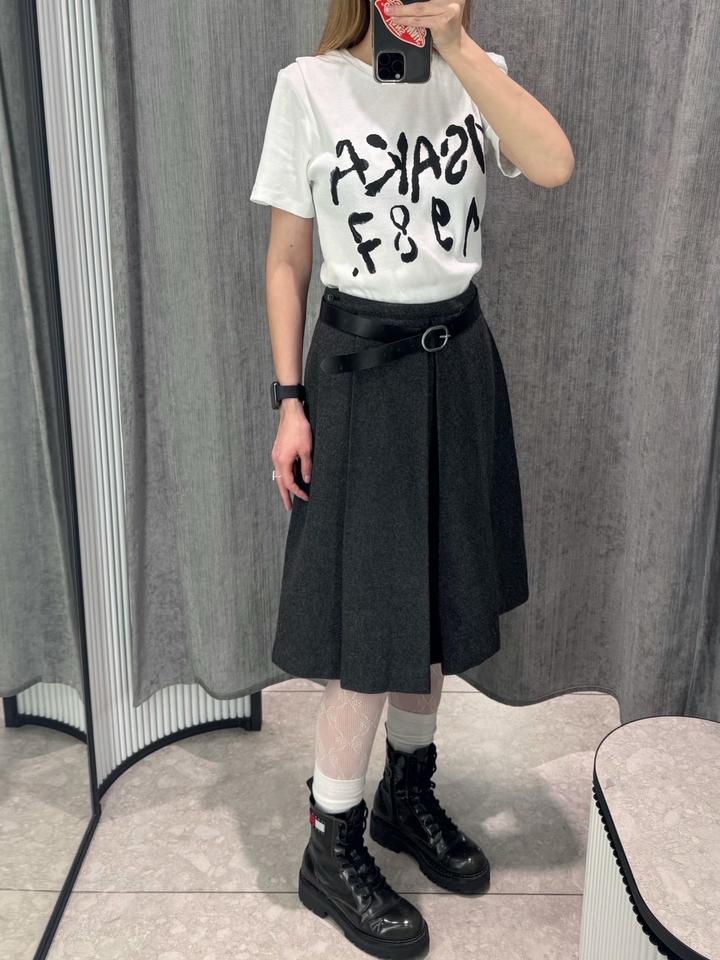 Шерстяная юбочка