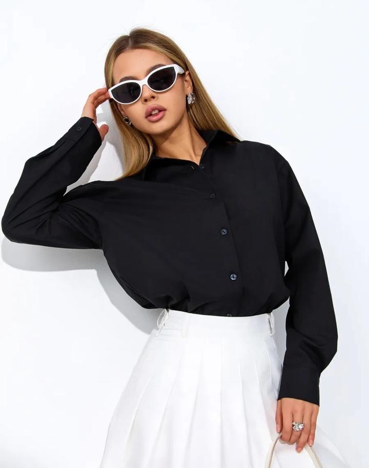 Рубашка черная