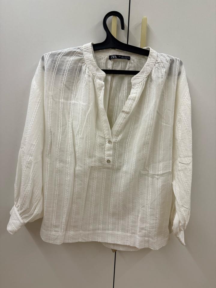 Белая рубашка Зара