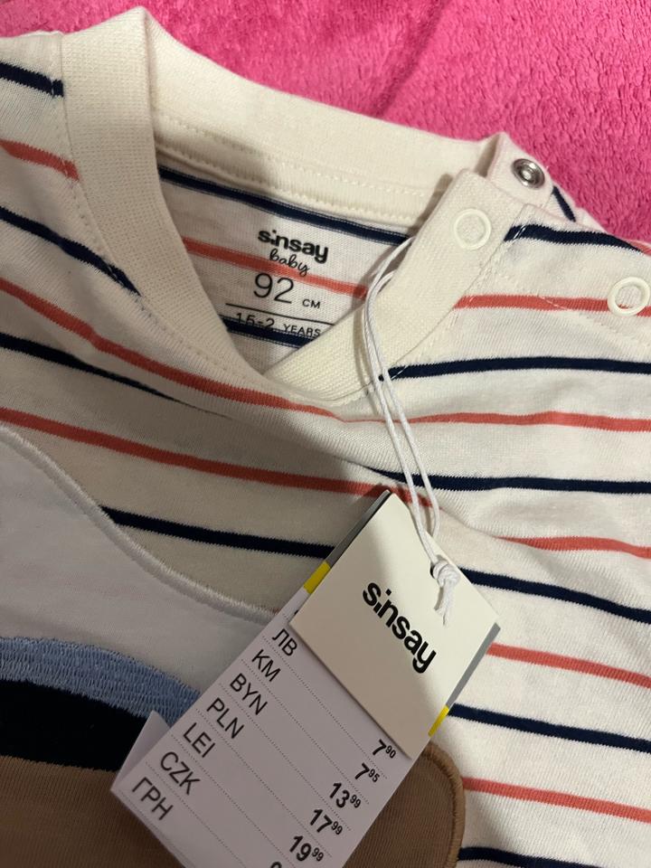 Sinsay 92 cm боди