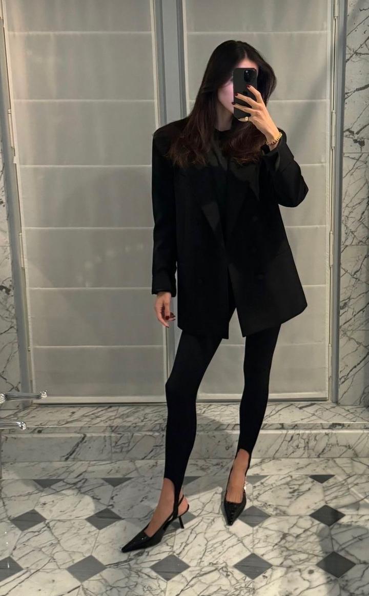 Леггинсы со штрипками