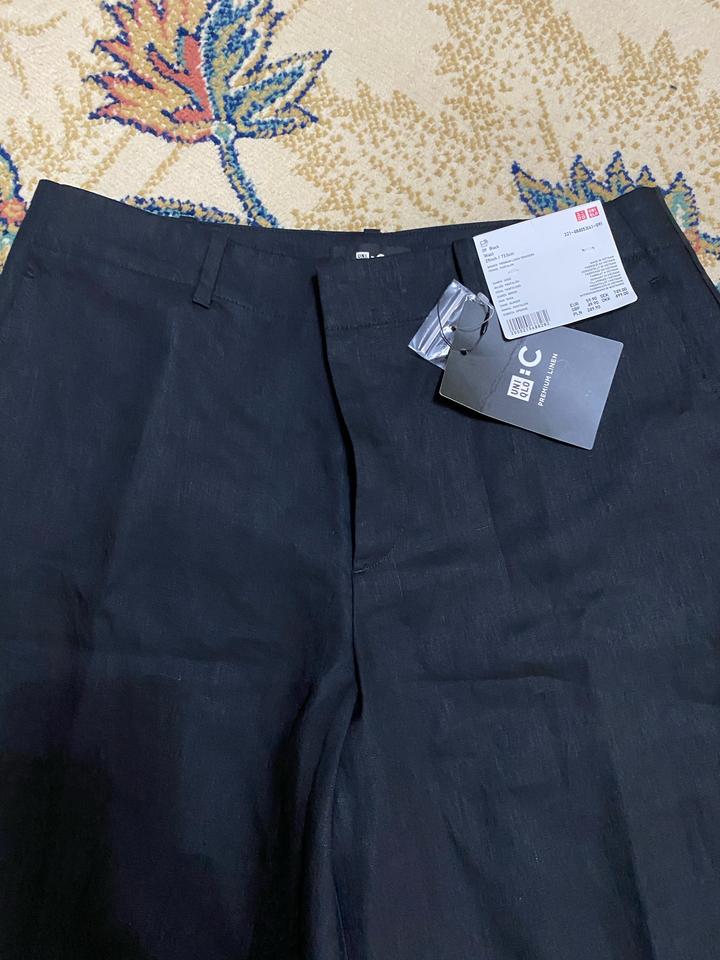 Льняные брюки Uniqlo