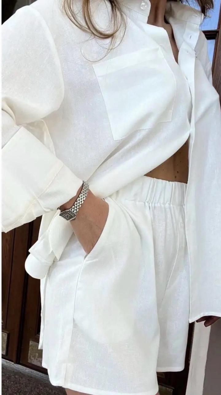 Льняной костюм 🤍