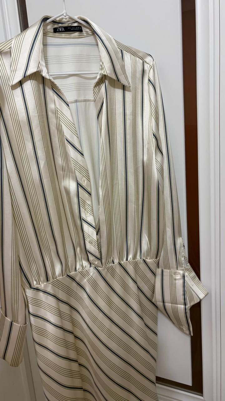 Белое платье Zara