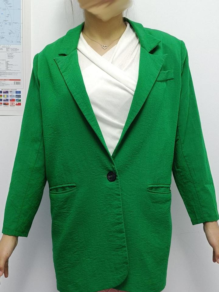 Зелёный жакет