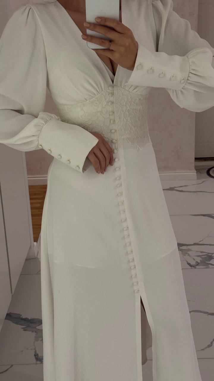 Белое платье Matlyuba Atelier