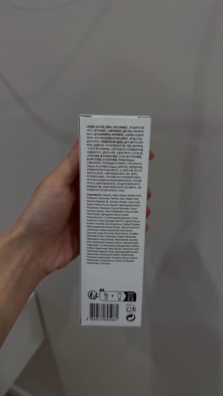 Пена для умывания Klairs 2в1