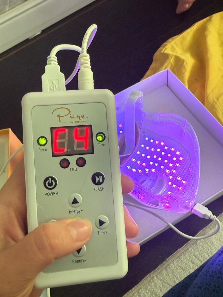 Лед маска luma light therapy mask (pure) США