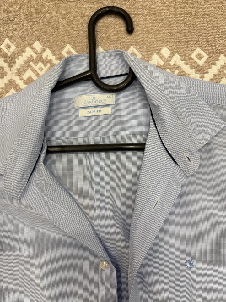 Рубашка slim fit размер l-xl