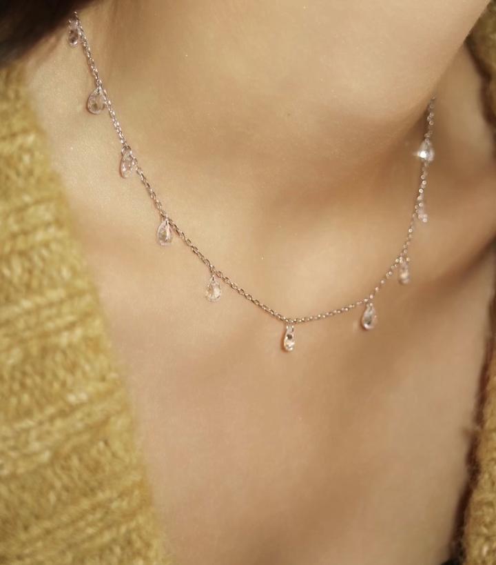 Колье серебро 925 пробы