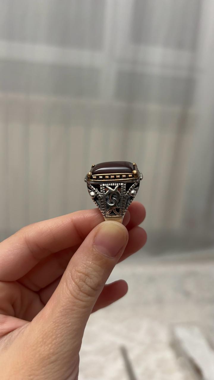 Мужской печатки из серебра 925 проба