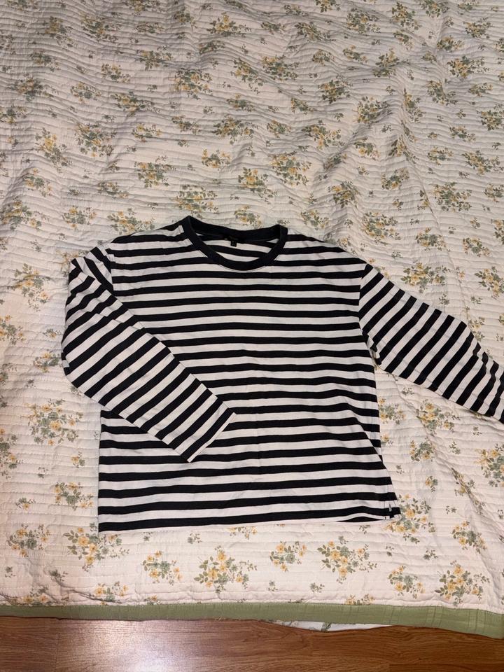 Лонгслив в полоску Massimo Dutti