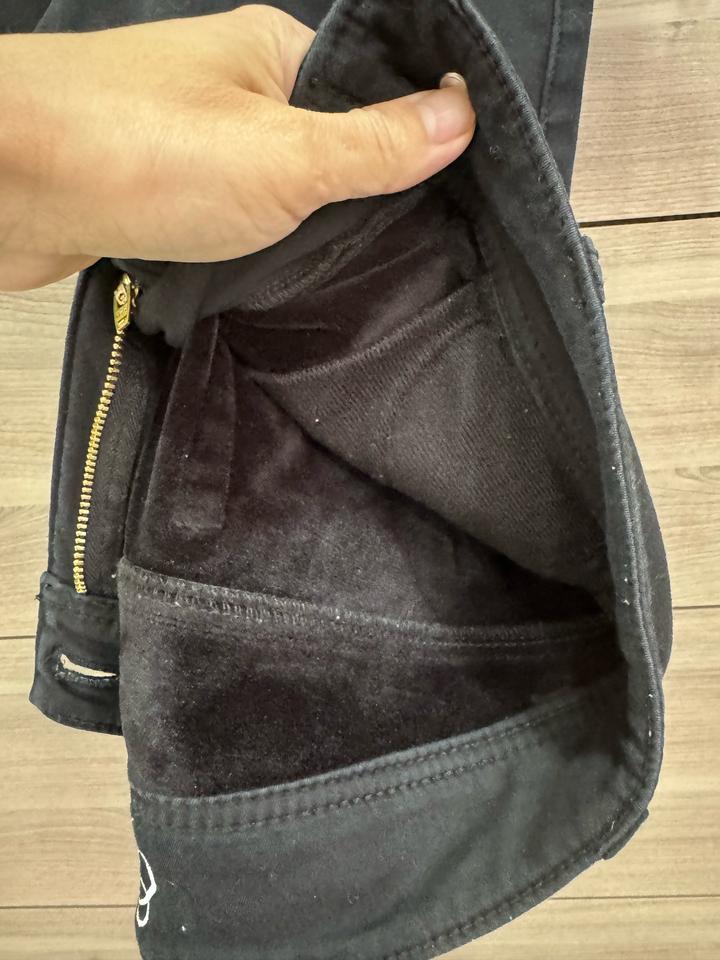 Джинсы прямые скинни утепленные