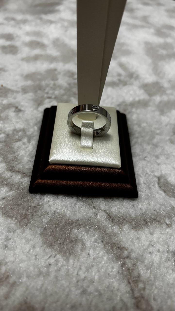 Cartier кольцо из титана размер 18