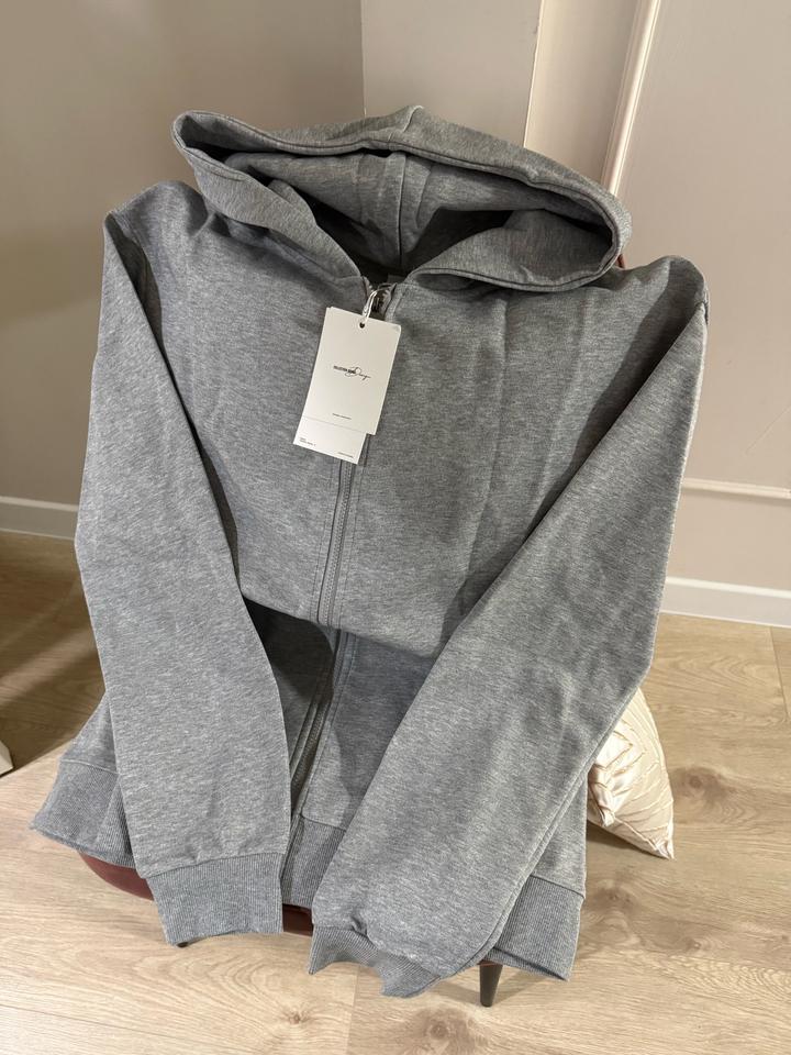 Худи серое