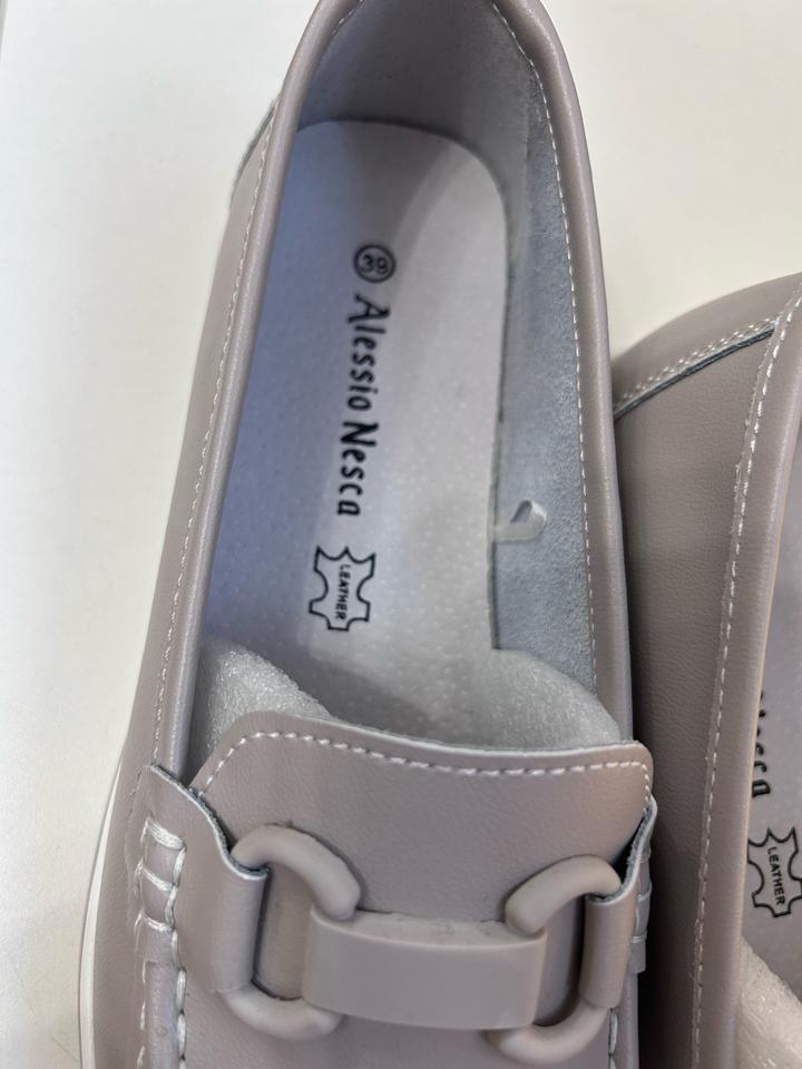 Лоферы кожа