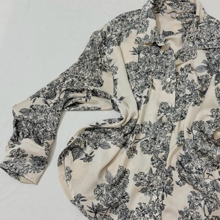 Рубашка с принтом