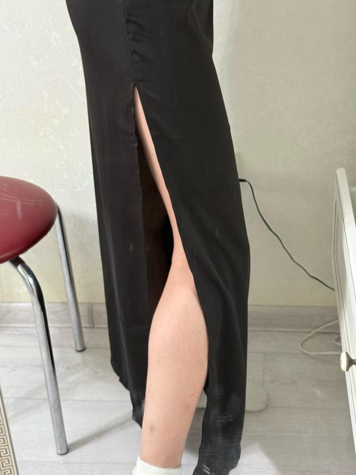 Платье атлас