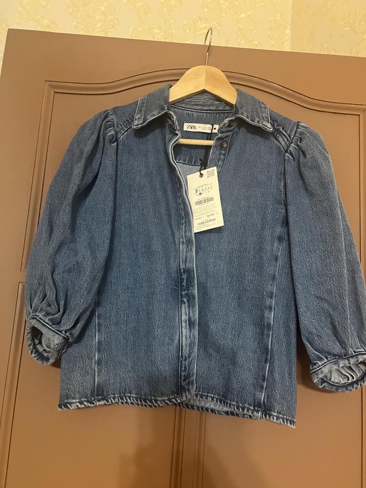 Джинсовая рубашка Zara