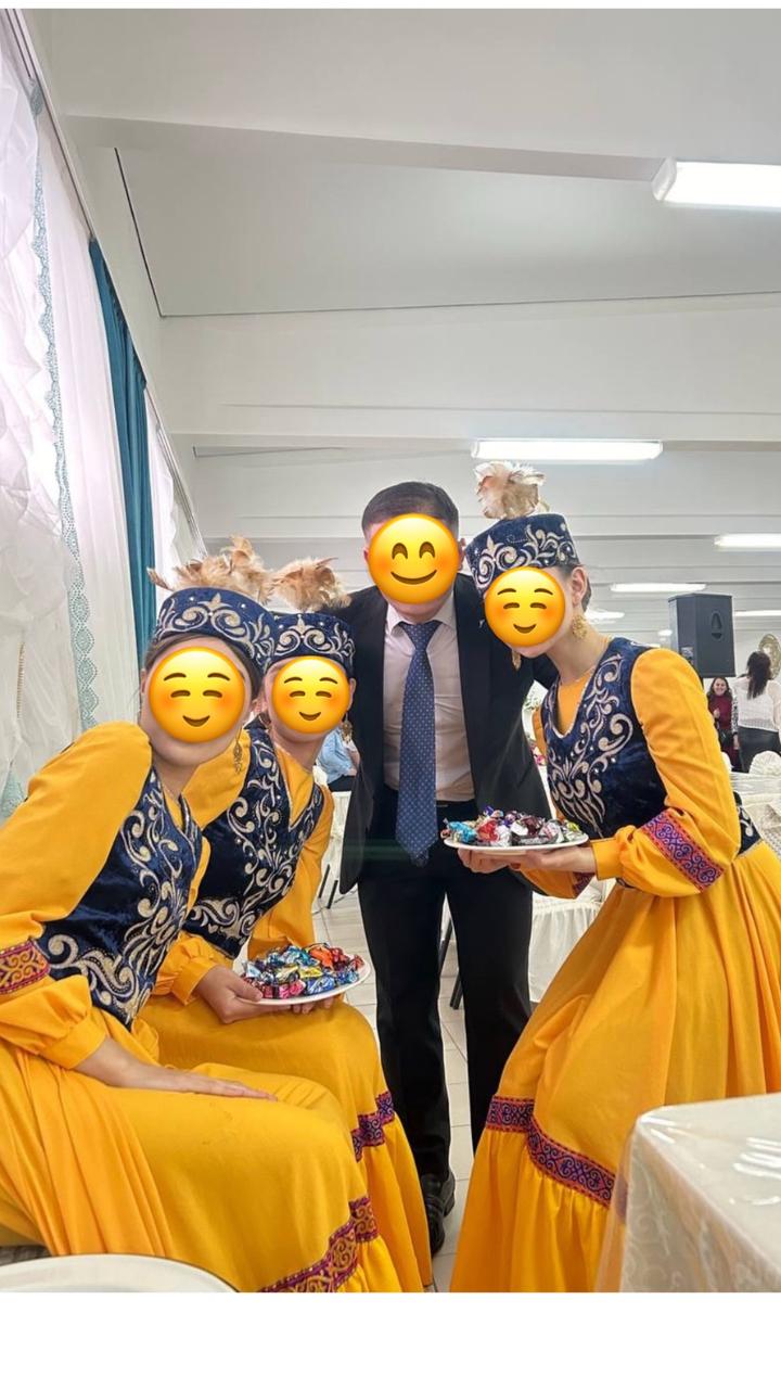 Казахское платье