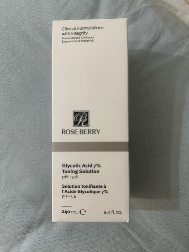 Гликолевый тоник для лица от Rose berry 240 ml