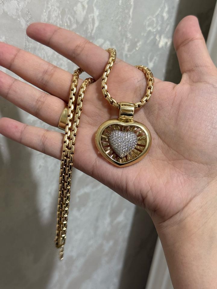 Кулон золото