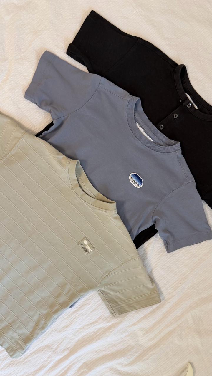 3 футболки Zara на мальчика 6-7 л