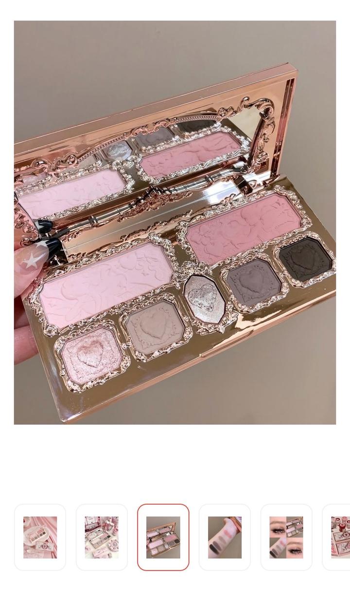 Flower knows 02 Cupid палетка клубничный купидон