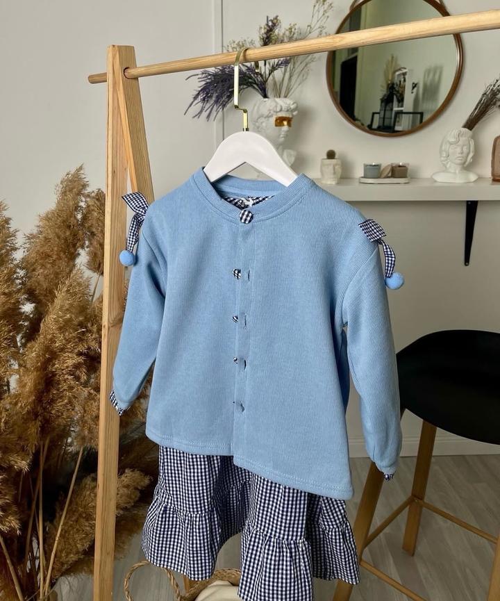 Платье с кофточкой, размер 130