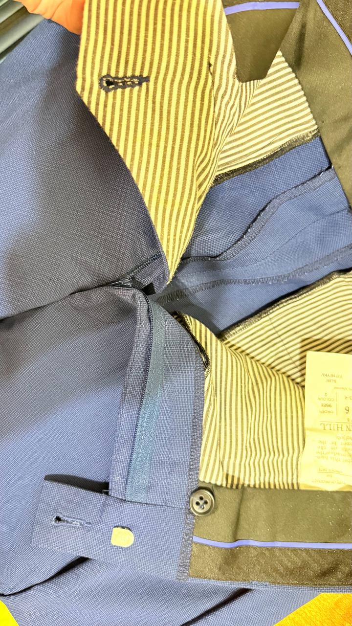 Костюм мужской синий, 50