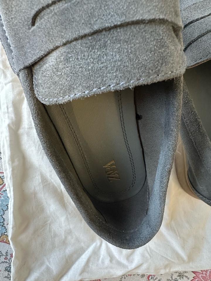 Zara мокасины