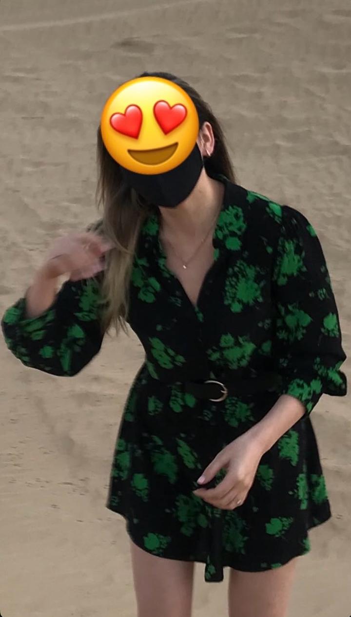 Черное платье-рубашка от Zara