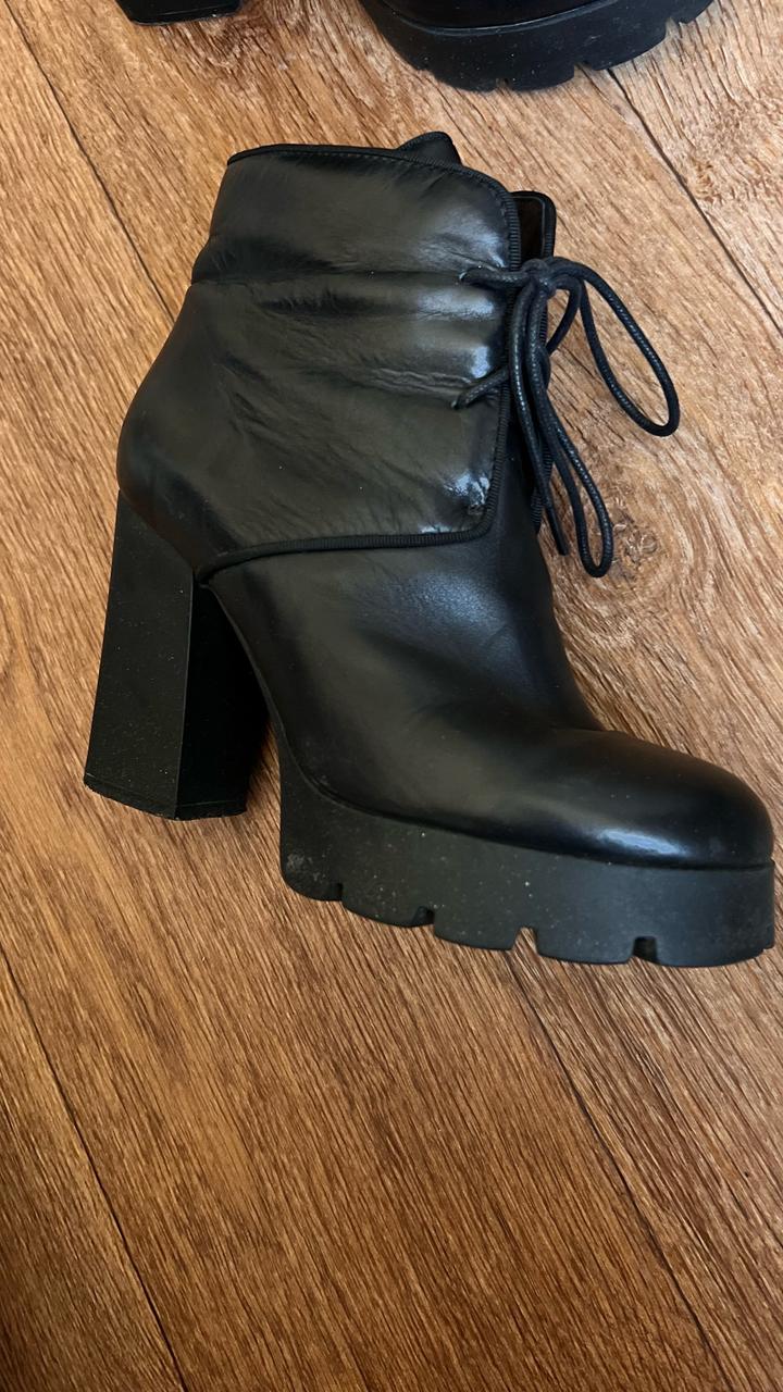 Ботильоны Кожа