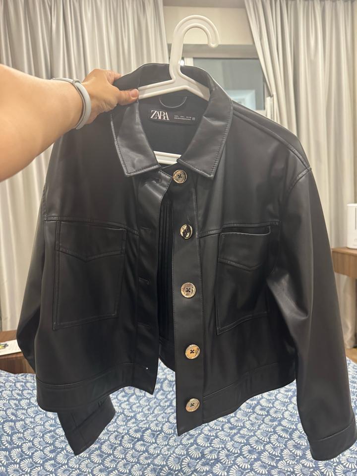 Кожанка Зара