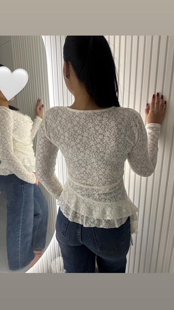 Кружевные кофты в двух рассветках