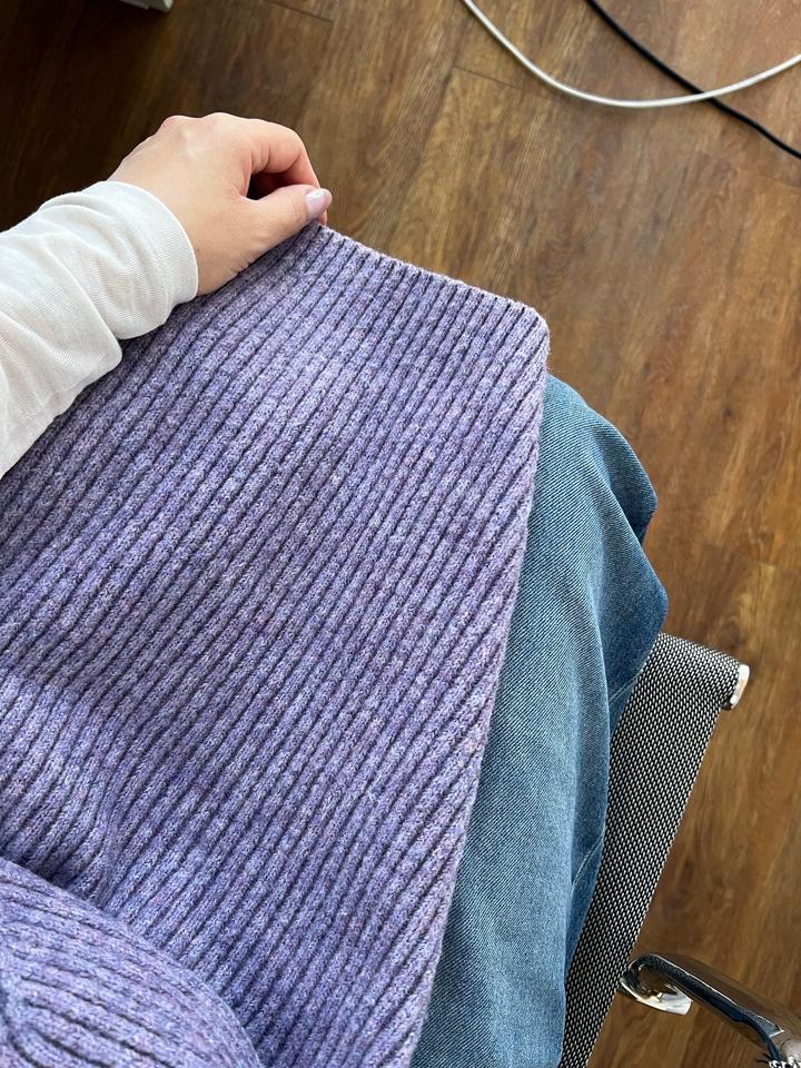 Weekday, Укороченная сиреневая жилетка, XS