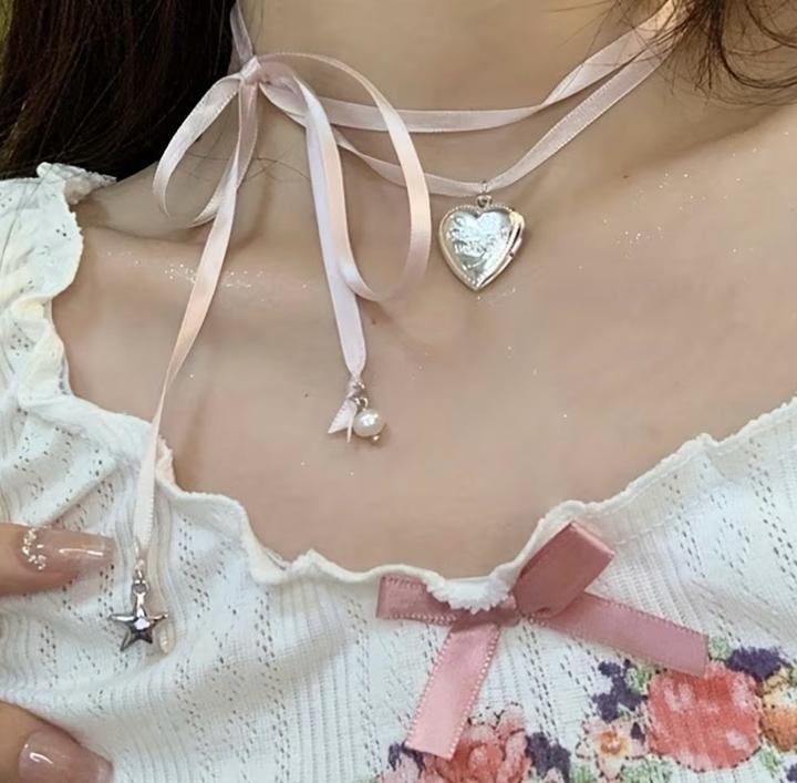 Чокер с сердечком