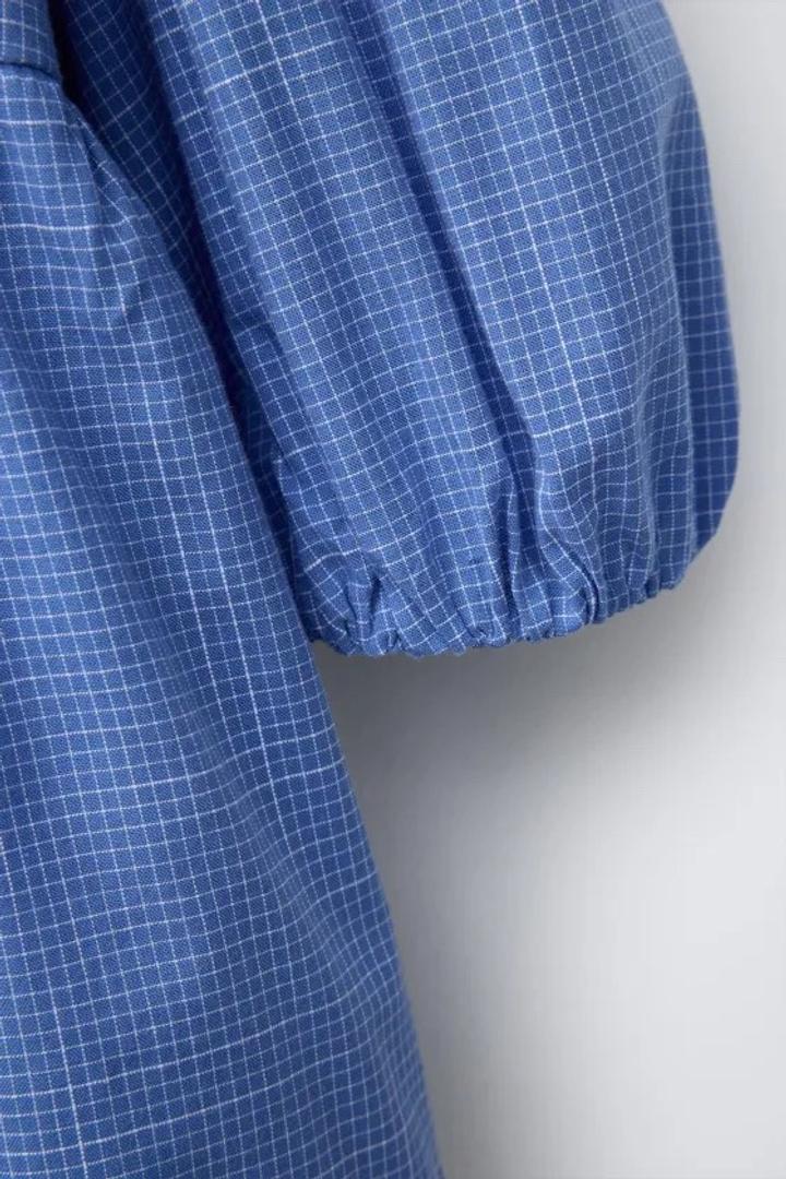 Платье в клетку