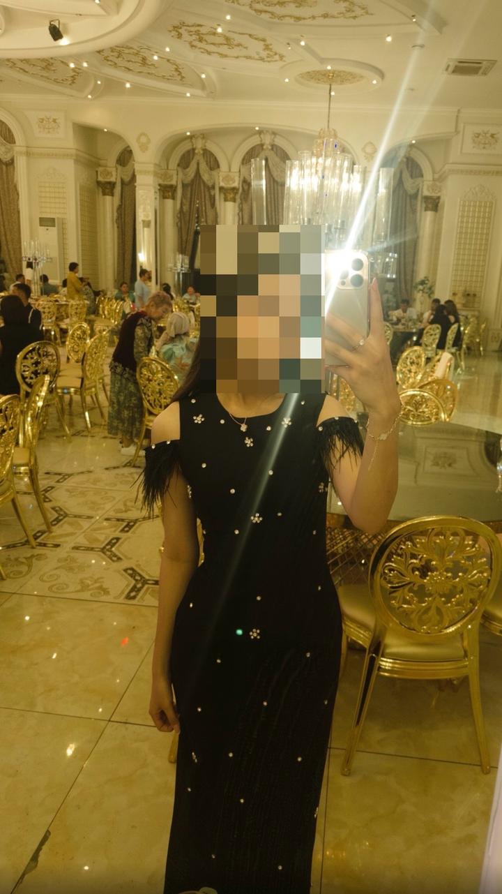 Черное платье нарядное