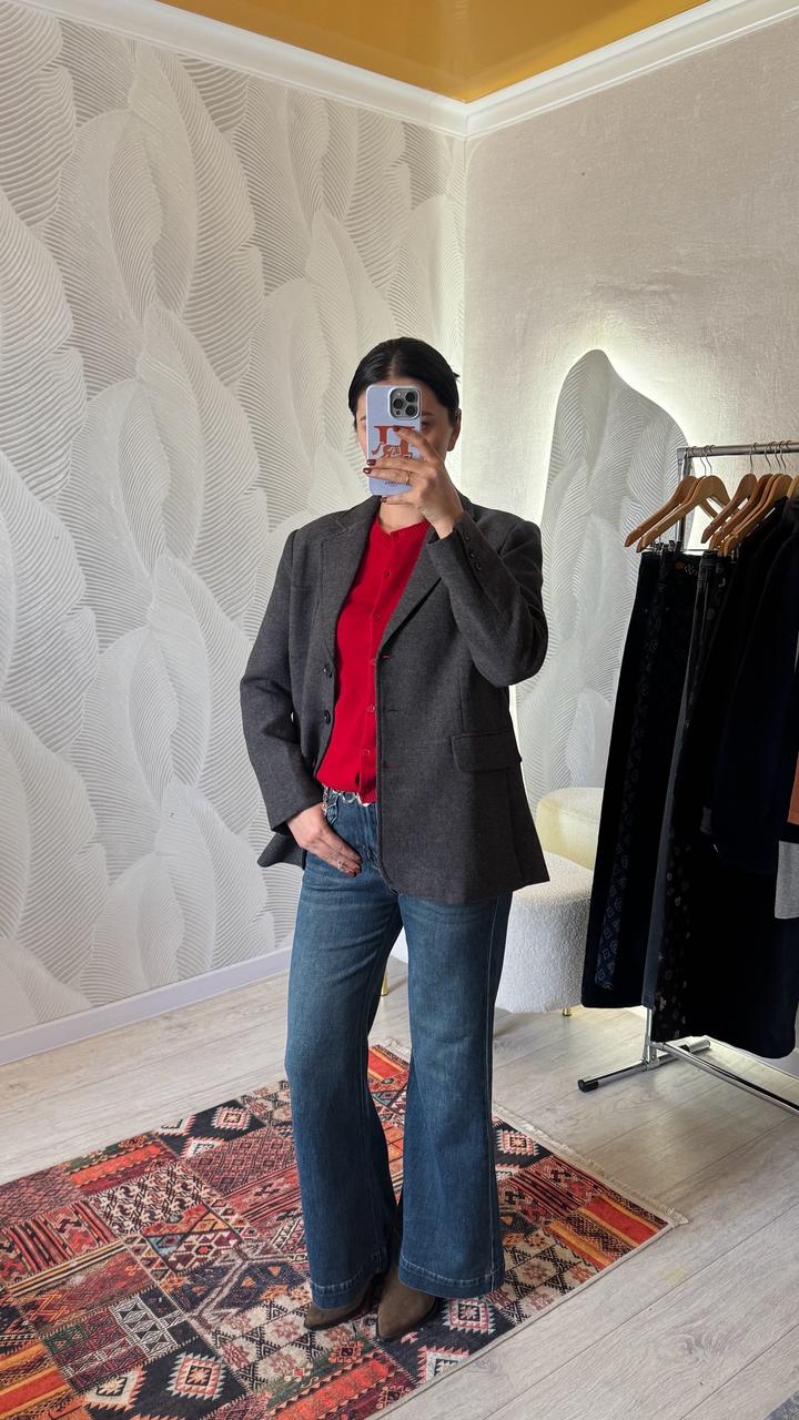 Пиджак из шерсти 48%