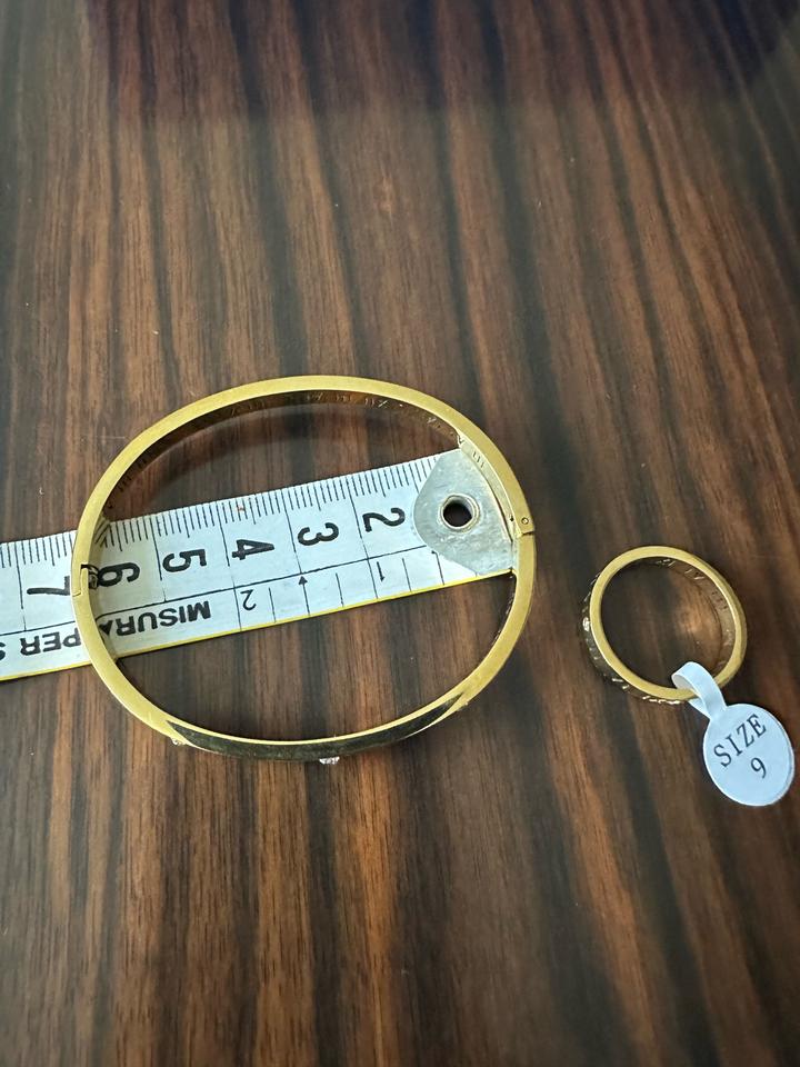 Набор кольцо и браслет