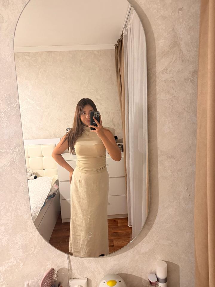 Юбка женская из льна