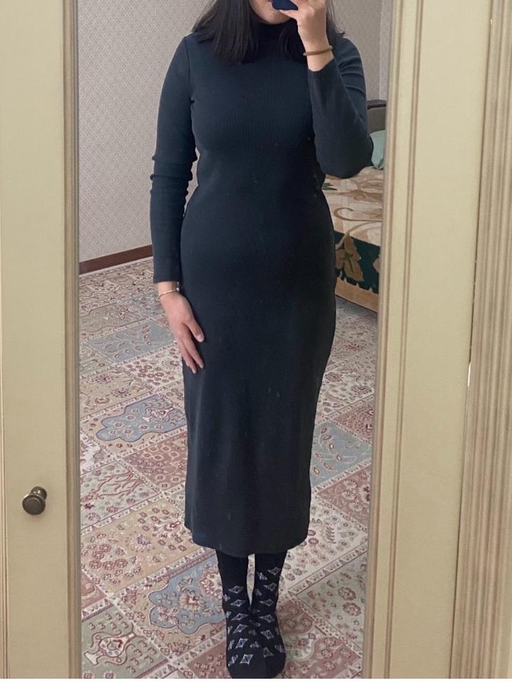 повседневное платье зара