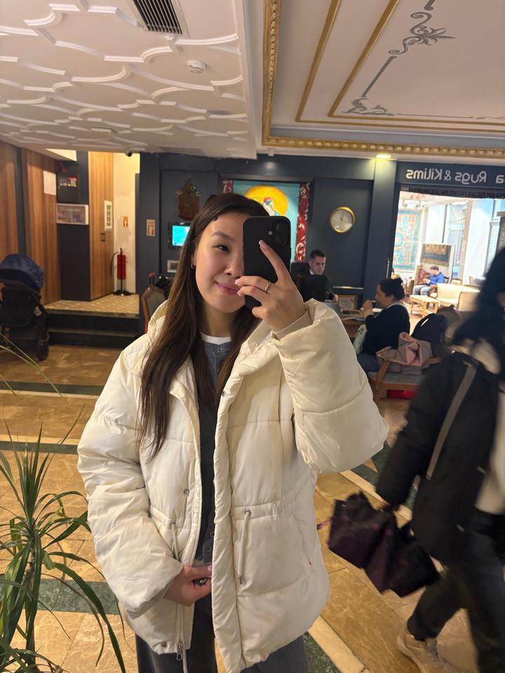 Куртка белая