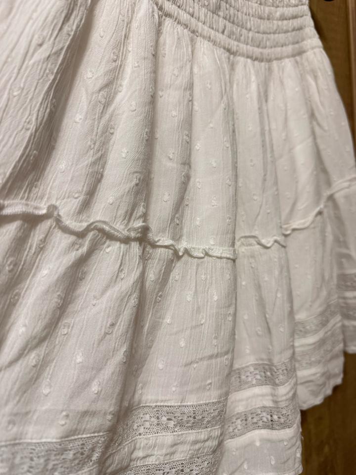 Белая юбка Hollister