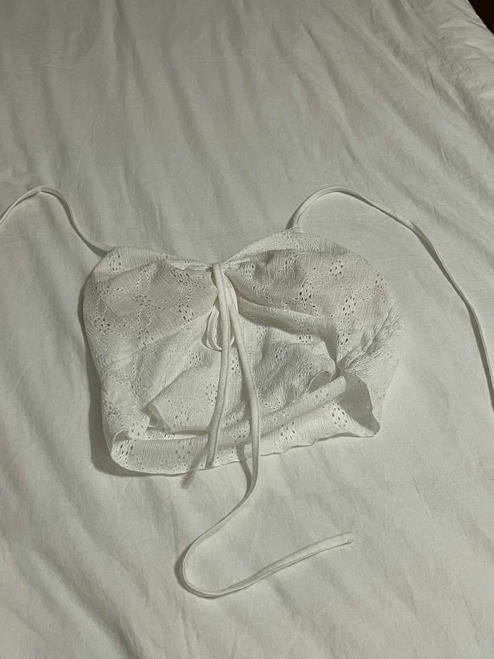 Летний топ с подкладкой в груди