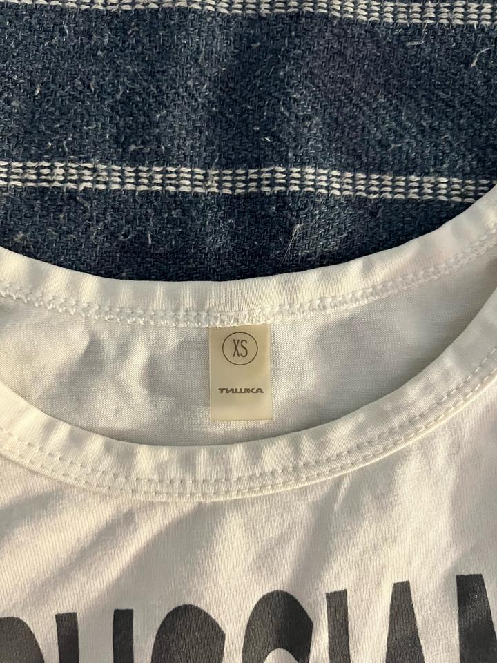 Топ с принтом