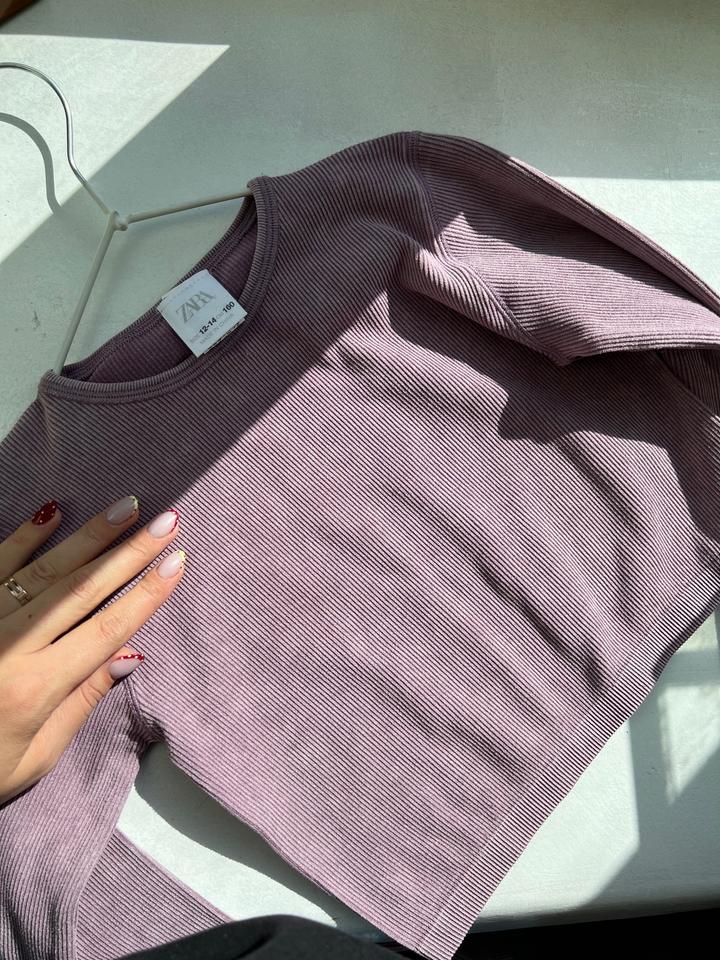 Zara кроп-топ